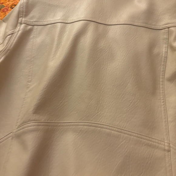 Faux leather moto jacket - Picture 4 of 5